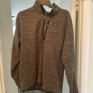 Men’s Patagonia quarter zip sweater